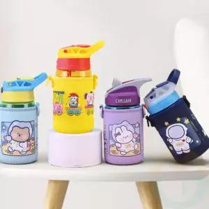 위블리 캐릭터 텀블러백(블루) 텀블러파우치 물통케이스 보틀파우치 물통주머니