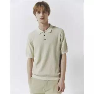 GIORDANO 립 스티치 폴로넥 반팔 니트 스웨터(12GG) 056511 [4color] 01056511 416965