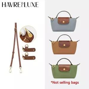 가방끈부자재 Longchamp 미니 가방 숄더 스트랩 가죽 교체 크로스 바디 백 펀칭