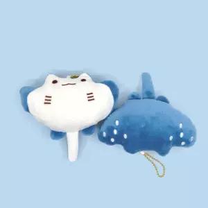 대왕 가오리 인형키링 바다 동물 홍어 물고기 생선 바다 동물 가방고리 대왕 가오리