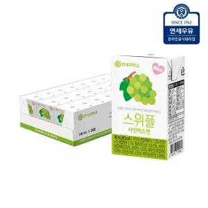 연세유업 스위플 샤인머스캣 음료 140ml 24팩