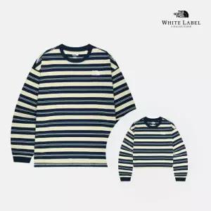 노스페이스 화이트라벨 봉봉 긴팔 티 NAVY NT7TS03J