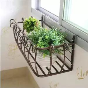 베란다 화분 걸이 난간 행잉 거치대 발코니 선반 거치