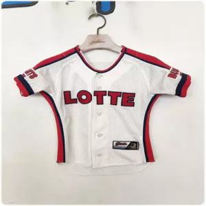 남0006353 롯데자이언츠 착한악동 코딱지 야구 유니폼 키즈 아동 반팔 티셔츠