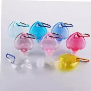 레진아트 화장품 하트 공병 고리형 향수 원터치캡 보틀 미니 용기 스킨소분 휴대용