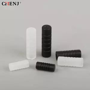 범용 먼지 보호 캡 커버 투명 HIFI 오디오 케이블 잭 3.5 2.5 4.4mm 플러그 이어폰 액세서리 50 개