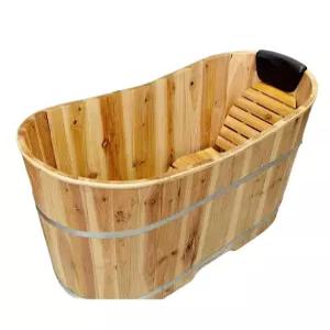 편백나무 반신욕기 사우나 펜션 땀 고급 라운드 히노키탕 미니 건식 히노끼 목욕 원목 편백