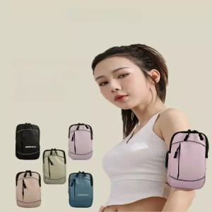 MuziKai 운동용 팔가방 방수 기능 포함 러닝 암밴드 스마트폰 수납 가능 팔뚝 밴드형