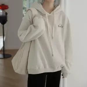 [리빌모아]여자 기모 오버핏 데일리 레터링 후드 맨투맨 SDW-TSA-SLLT132