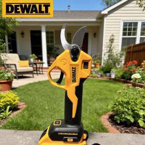 디월트 호환 18V 무선 전동 전정가위: 정원에서 과일나무 및 가지를 손쉽고 정밀하게 다듬기 위한 이상적인