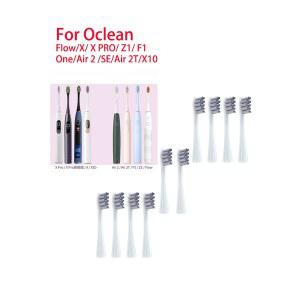 Oclean Air 2/One/SE X/X PRO/Z1/F1 용 전동 칫솔 헤드, 교체용 소프트 듀폰 강모 노즐, 1, 4, 10, 20