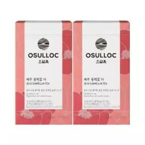 오설록 제주 동백꽃 티 20입 x2개 녹차