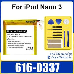 A1236 616-0337 아이팟 나노 3 3세대 3TH 4GB 8GB MA980LL/A MB249LL/A Nano3 배터리용