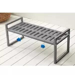 [JED] 냄비 정리 선반 1개 하부 길이조절 다이 양념통 아래 후라이팬 장 수납 거치대 싱크대