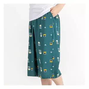 팬콧 레이온 남성 디데이 잠옷바지 7부