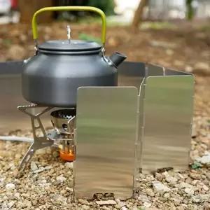 [하프클럽/]스토브 가림막 10단 접이식 버너가드 그리들 바람막이