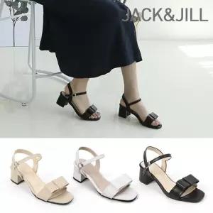 [잭앤질]잭앤질 리본장식 5CM 샌들(JB0Z313)