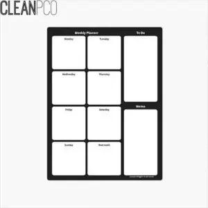 [문구] h17 마그피아 고무자석 위클리 플래너 MRMB-WP3040