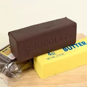 옆집샵 초코 버터 네모빵 스퀴시 4000 랜덤 (396) 말랑이 2개 세트