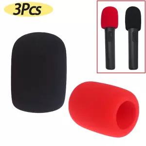 JBL PartyBox Encore2 마이크 스폰지 방풍 커버 마이크 윈드스크린 스폰지 보호 케이스 커버용 3/1개