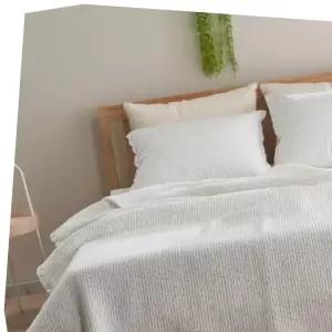 호텔스타일퀼트 스프레드 퀸 옐로우 냉감침대덮개 침실정리용커버 모던장식천 세트