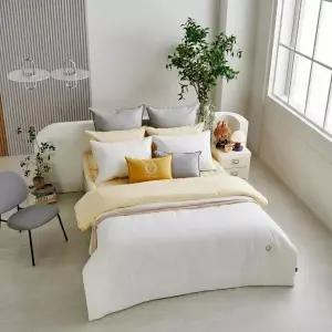 [롯데백화점]슬립앤슬립 [슬립앤슬립] 투웨이 고밀도 슬림 2점 세트 싱글(S) 옐로