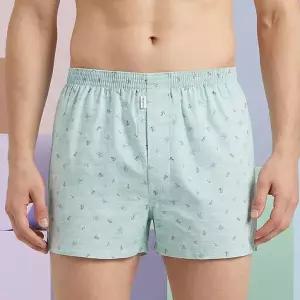 [롯데백화점]비너스 면혼방 리프 나염 남성 트렁크 팬티 (VMP1965D)