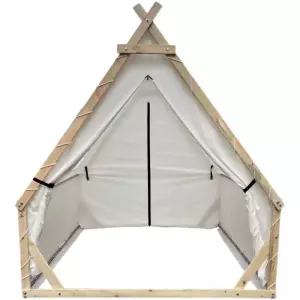 삼각형 글램핑 텐트 인디언 바베큐 대형 캠핑장용