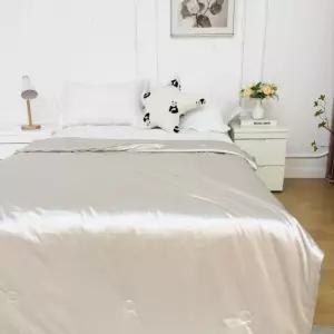 2026년 하나침장 냉감사이불 실크스판덱스 진베이지, S(싱글)