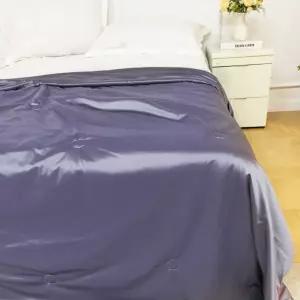 2026년 하나침장 냉감사이불 실크스판덱스 퍼플, S(싱글)