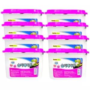 버블제로 습기 제거제 제습제 참숯 곰팡이 제거제 240g 8개