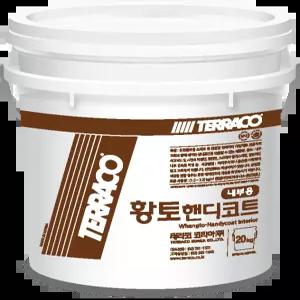 테라코 코리아 황토핸디코트 20kg  내부벽면 황토벽 표현