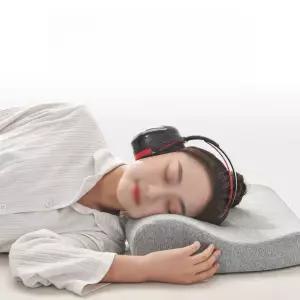헤드셋 이어폰 귀눌림 편안한 메모리폼 방지 헤드폰 베개 숙면 목쿠션