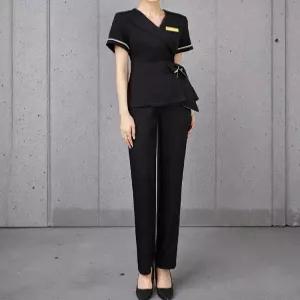 미용 유니폼 에스테틱 가운 피부관리사 데스크 병원 정장