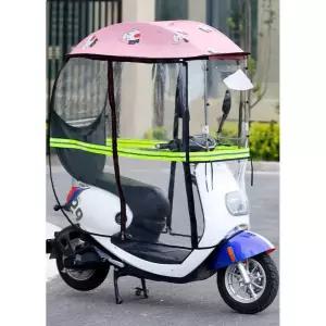 노인전동차 캐노피 비막이 지붕 햇빛 덮개 방수 우비 카바