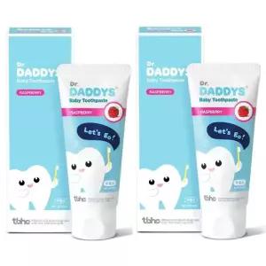 닥터데디스 아기 유아 키즈 어린이치약 무불소 라즈베리향 60g x 2개