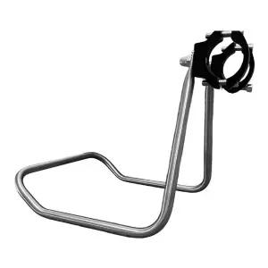 호환  자전거 앞 캐리어 전문가용 스테인리스 스틸 캐리어 알루미늄 클램프 포함 자전거 짐 운반용