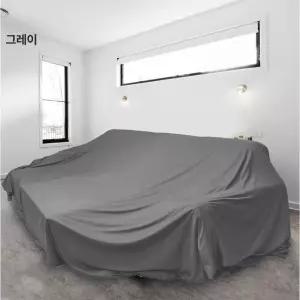 가구 먼지 커버 대형 침대 천 가리개 가정용 방지 덮개