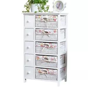 수납장 라틴서랍장 침실콘솔 인테리어 틈새 화장대 화이트 원목