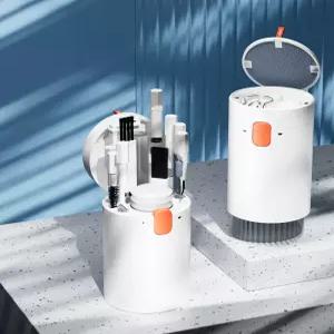 CXTX 키보드 청소 키트 노트북 청소기 20-in-1 컴퓨터 화면 브러시 도구 에어팟 이어버드 맥북 기기