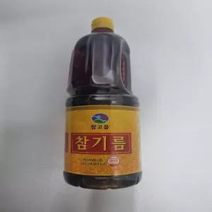 업소용 참고을 참기름 1.8L 수입 참깨분 100%