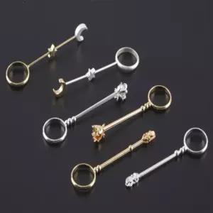 반지형 담배 홀더 집게 손가락 파이프 손잡이 연초 냄새 흡연 재날림방지 실내 꽂이