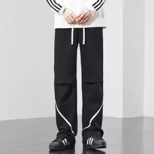 팬츠 바지 캐주얼 남성용 검정 출근룩 스포츠 대학생 아웃도어 스트라이프 패션 셔링 인기1