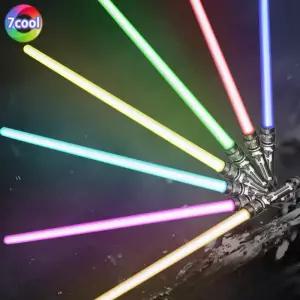누마 장난감칼 광선검 어린이 선물 라이트 소리나는 불빛 양날검 스타워즈 우주전사 LED