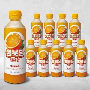 성북당 제주프리미엄감귤 천혜향 100 착즙주스 340ml 10개 간식 생일파티 발렌타인데이 학원 생일 방과후