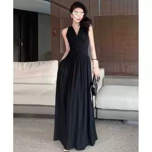 연주드레스 이브닝 홀터넥 촬영 롱드레스 의상 럭셔리 연주