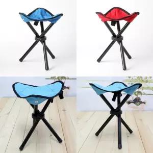 야외용 접이식 삼각발 레저의자 낙시의자 캠핑의자 캠핑용의자