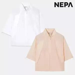 [네파]여름용 여성 글램 스텐넥 경량 반팔 자켓 - 7M40668_HDD