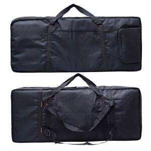 전자키보드 가방 61키 배낭 운반 와인색 소형 키보드 휴대용 케이스