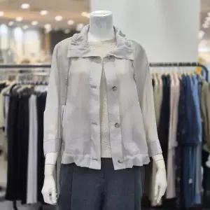 [레노마레이디]카라 스트링 블루종 점퍼 R2H21WJP050